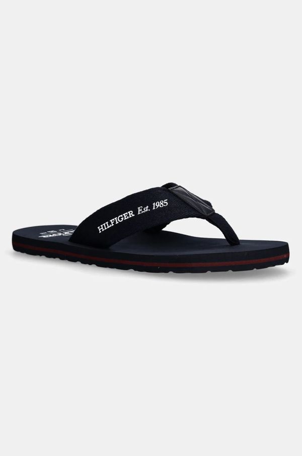 Tommy Hilfiger Japonke Tommy Hilfiger HILFIGER 85 BEACH SANDAL moške, mornarsko modra barva, FM0FM05339