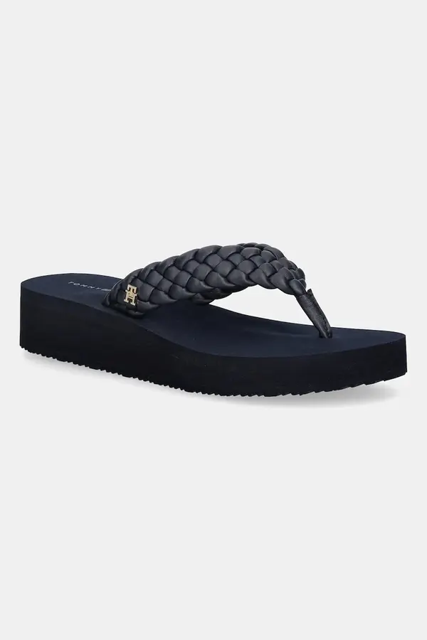 Tommy Hilfiger Japonke Tommy Hilfiger TH WEDGE CORNROW BEACH SANDAL