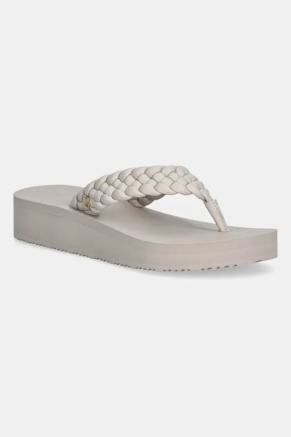Tommy Hilfiger Japonke Tommy Hilfiger TH WEDGE CORNROW BEACH SANDAL