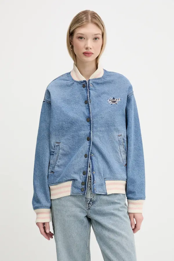 Guess Jeans Jeans bomber jakna Guess Jeans