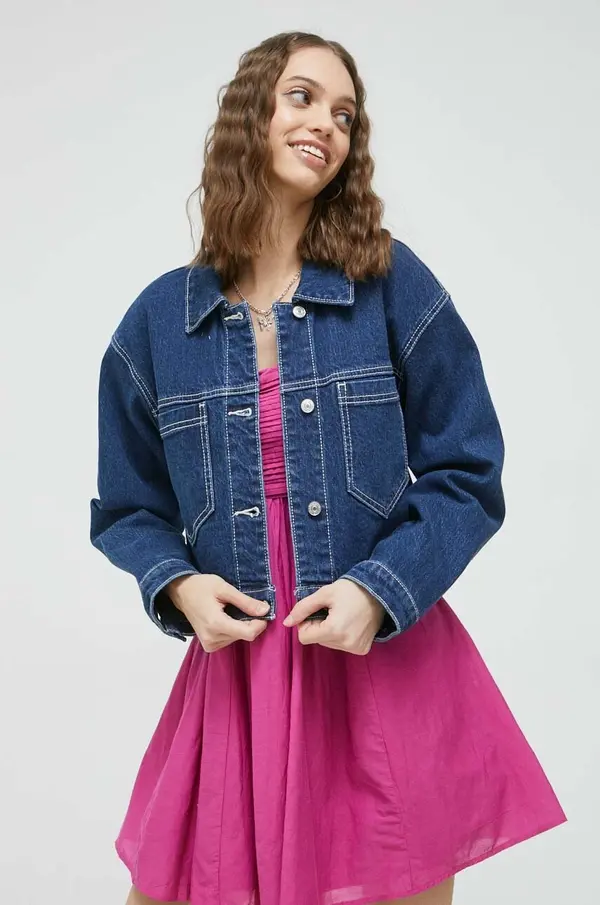 Abercrombie & Fitch Jeans jakna Abercrombie & Fitch