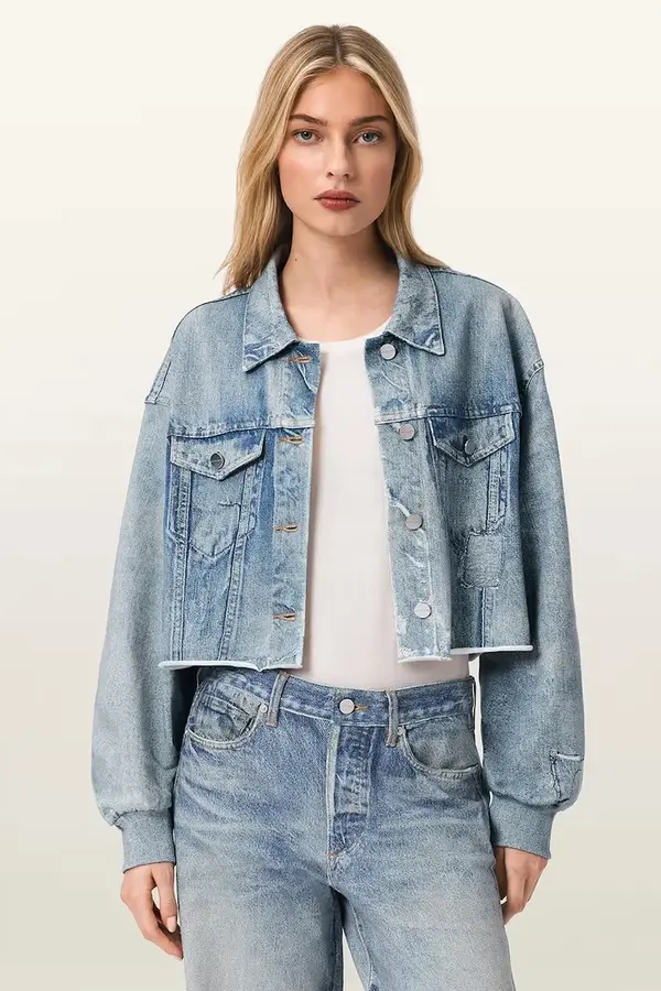 AllSaints Jeans jakna AllSaints ANDERS