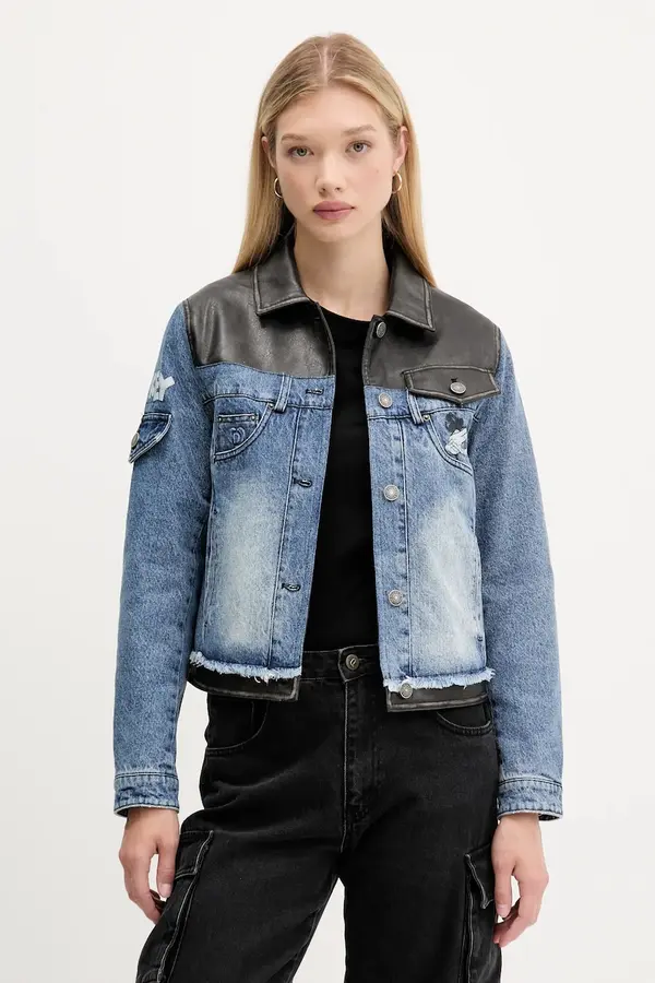 Desigual Jeans jakna Desigual CONSTRA