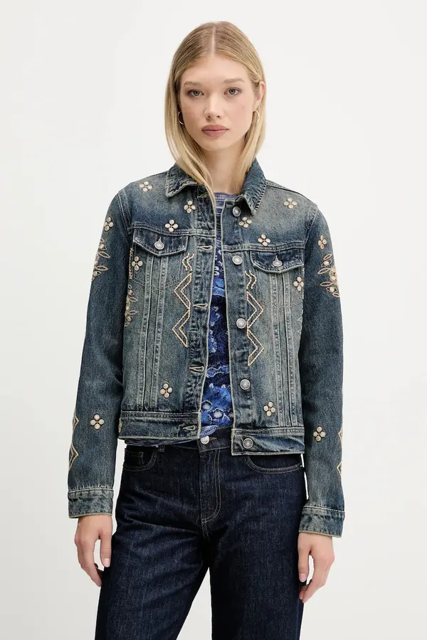 Desigual Jeans jakna Desigual ESPEJOS
