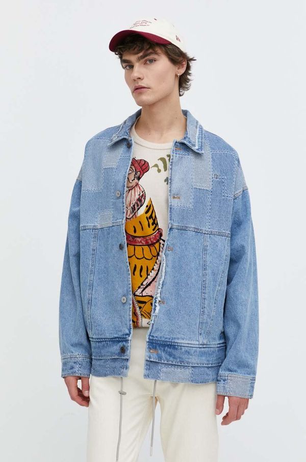 Desigual Jeans jakna Desigual ROLANDO moška, 24SMED05