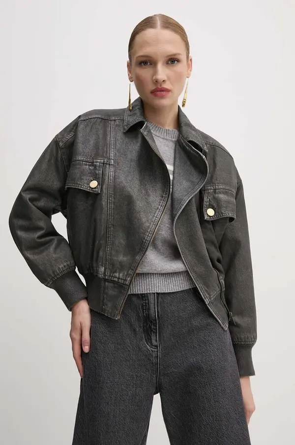 Elisabetta Franchi Jeans jakna Elisabetta Franchi