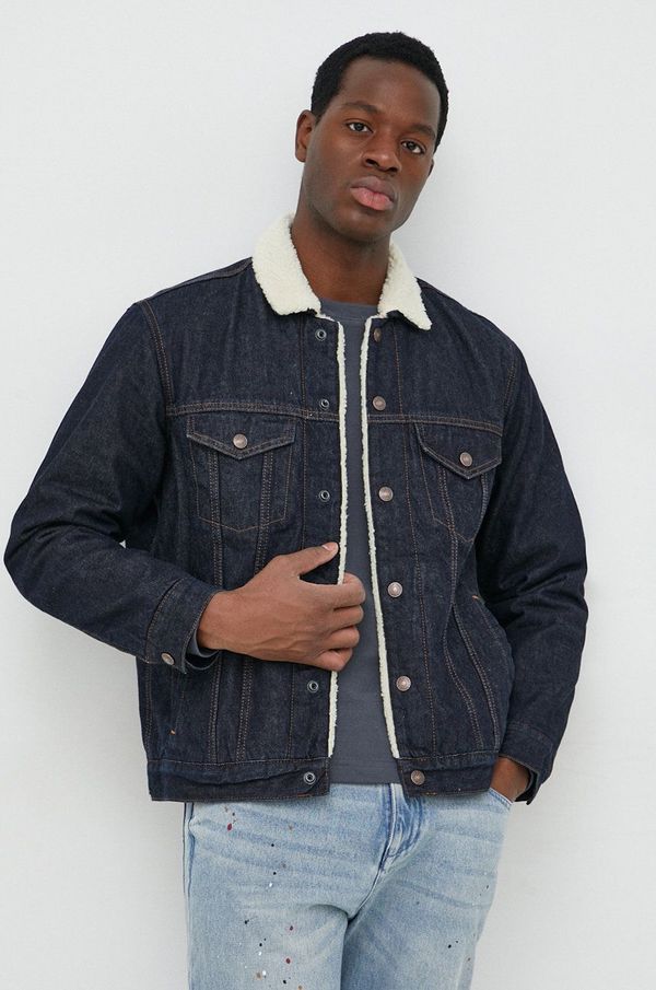 Gap Jeans jakna GAP moška, mornarsko modra barva