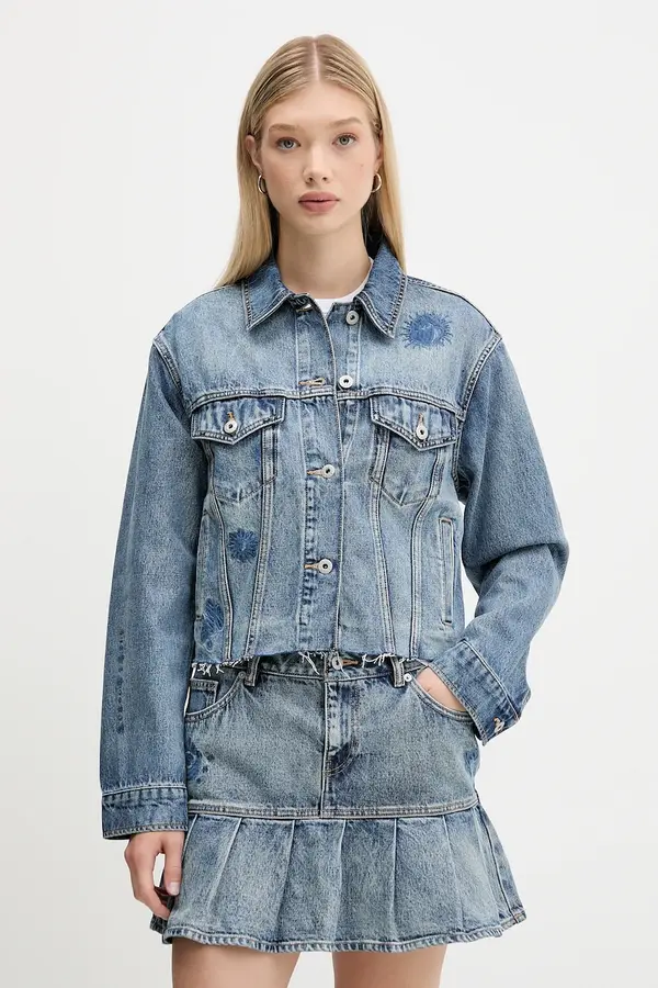 HUGO Blue Jeans jakna Hugo Blue Anouk_Cropped_B