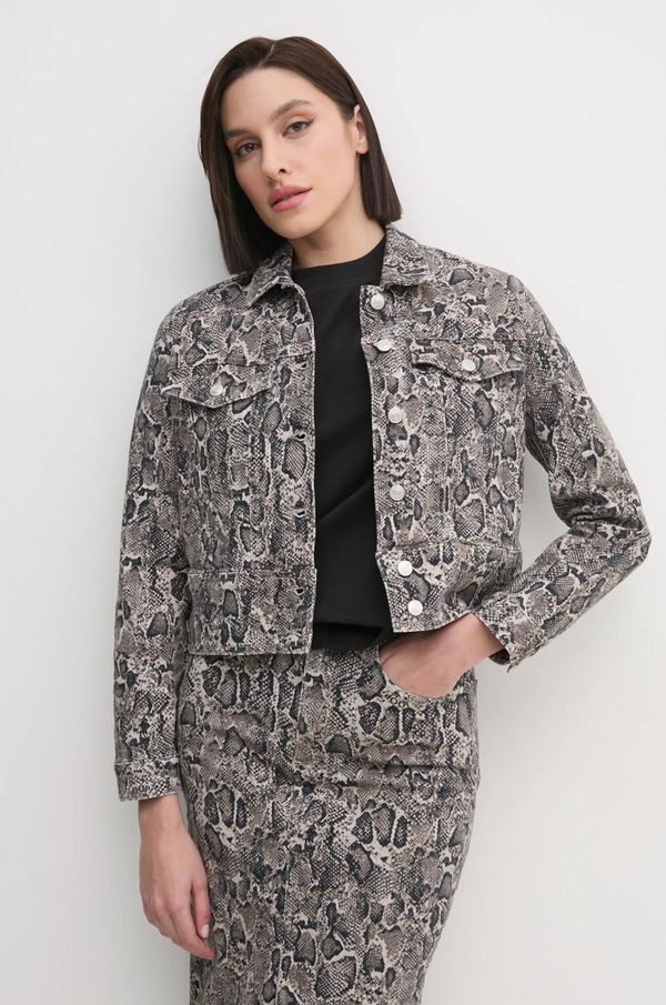 Joop! Jeans jakna Joop! ženska, bež barva, 30044956 10019074