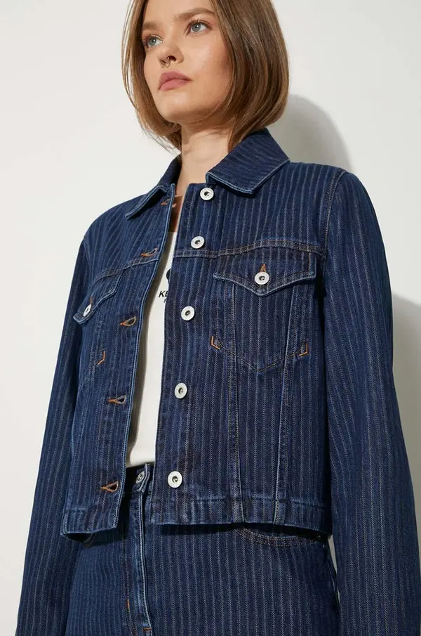 Kenzo Jeans jakna Kenzo Trucker Jacket Stripped