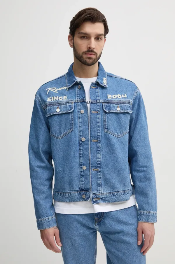 Red Bull Racing x Pepe Jeans Jeans jakna Red Bull Racing x Pepe Jeans PRINTED RACE JACKET moška, RM400019R17