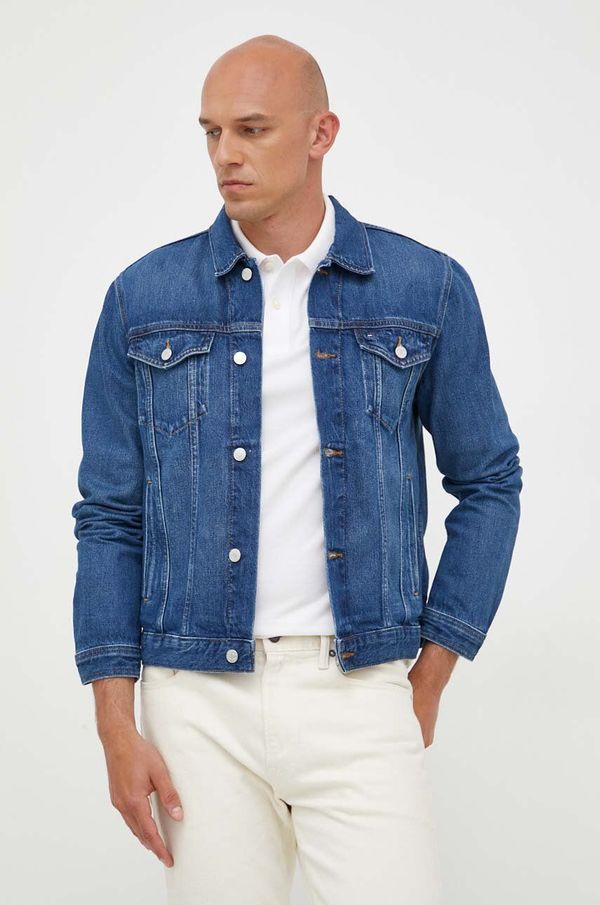 Tommy Hilfiger Jeans jakna Tommy Hilfiger moška, mornarsko modra barva