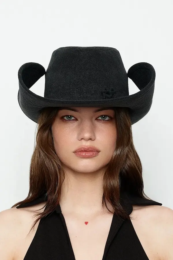 RUSLAN BAGINSKIY Jeans klobuk Ruslan Baginskiy Ruslan Baginskiy Denim Cowboy Hat