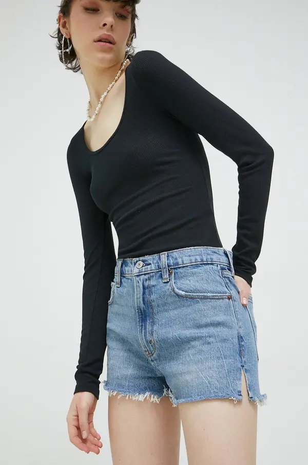 Abercrombie & Fitch Jeans kratke hlače Abercrombie & Fitch
