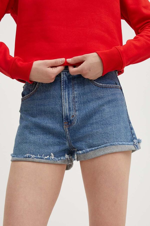 Abercrombie & Fitch Jeans kratke hlače Abercrombie & Fitch ženski