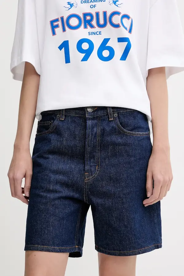 Fiorucci Jeans kratke hlače Fiorucci Deep Blue Denim Shorts