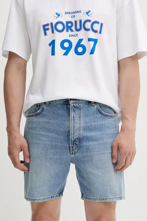 Fiorucci Jeans kratke hlače Fiorucci Light Blue Bermuda Denim Shorts