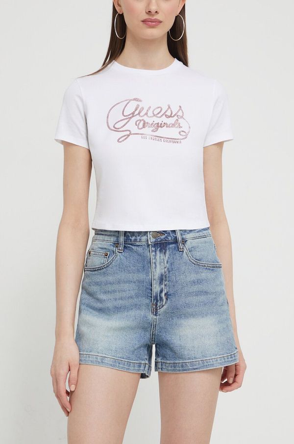 Guess Originals Jeans kratke hlače Guess Originals ženski