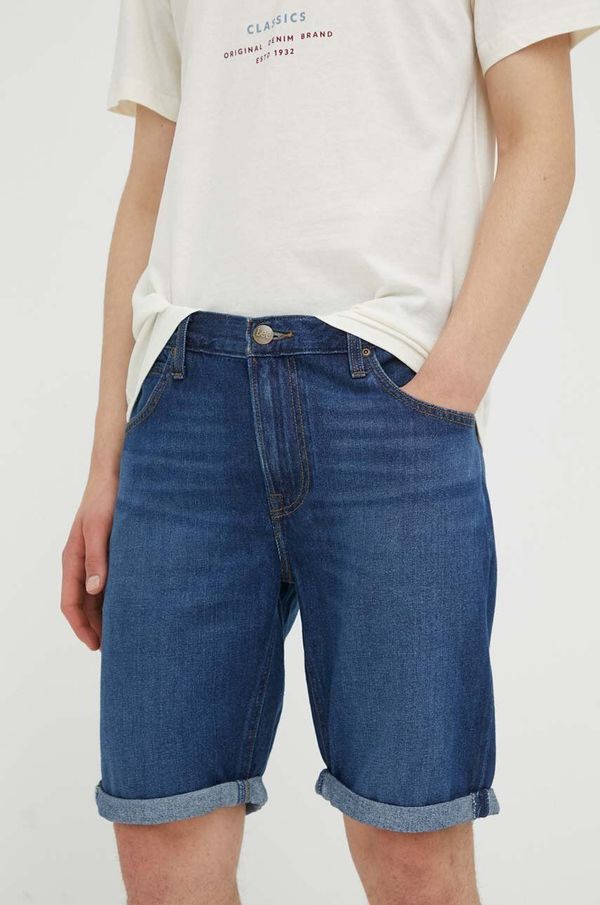 Lee Jeans kratke hlače Lee moški, mornarsko modra barva