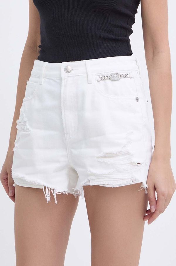 Miss Sixty Jeans kratke hlače Miss Sixty JJ3280 DENIM SHORTS ženske, bež barva, 6L2JJ3280000