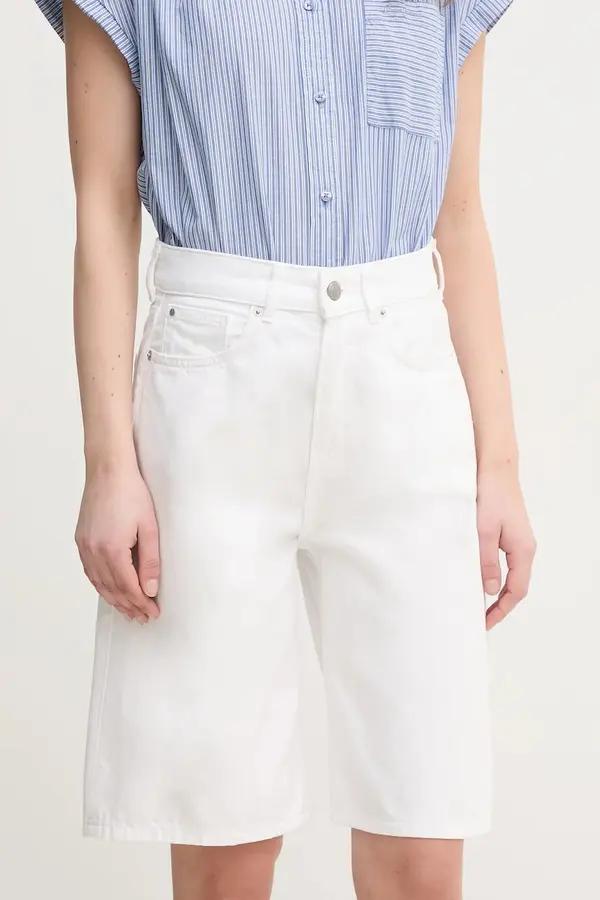 Pepe Jeans Jeans kratke hlače Pepe Jeans BERMUDA SHORT UHW WHT