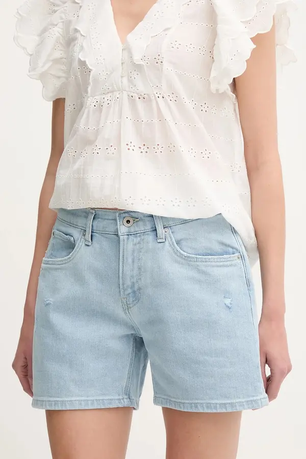 Pepe Jeans Jeans kratke hlače Pepe Jeans REGULAR SHORT HW MABLE
