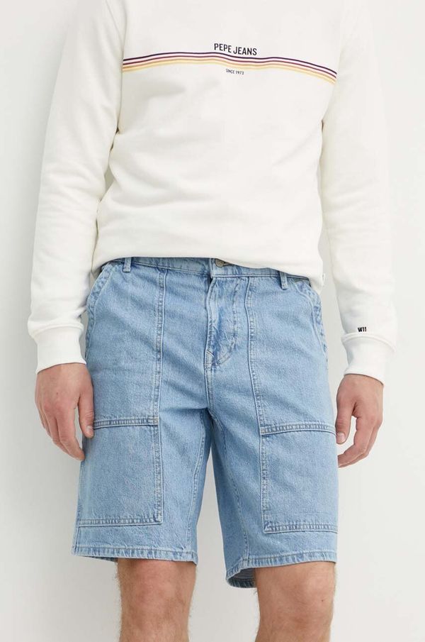 Pepe Jeans Jeans kratke hlače Pepe Jeans RELAXED SHORT UTILITY moške, PM801109