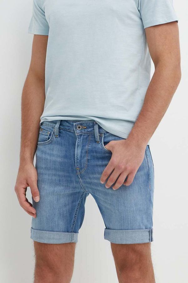 Pepe Jeans Jeans kratke hlače Pepe Jeans SLIM SHORT moške, PM801080MN8