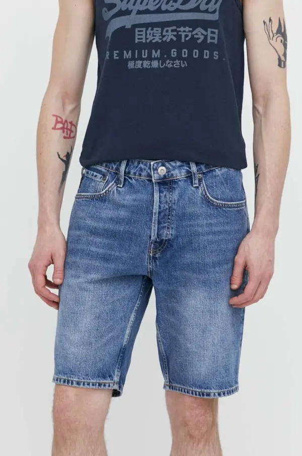 Superdry Jeans kratke hlače Superdry