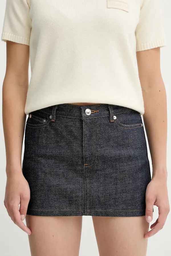 A.P.C. Jeans krilo A.P.C. mini-jupe