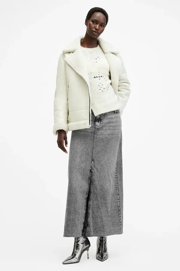 AllSaints Jeans krilo AllSaints NOIR MAXI