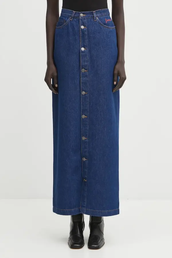 Fiorucci Jeans krilo Fiorucci Open Front Embroidered Maxi Denim