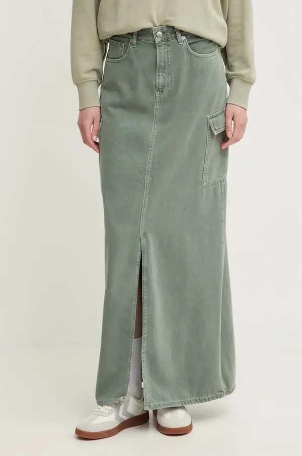 Pepe Jeans Jeans krilo Pepe Jeans MAXI SKIRT HW CLR
