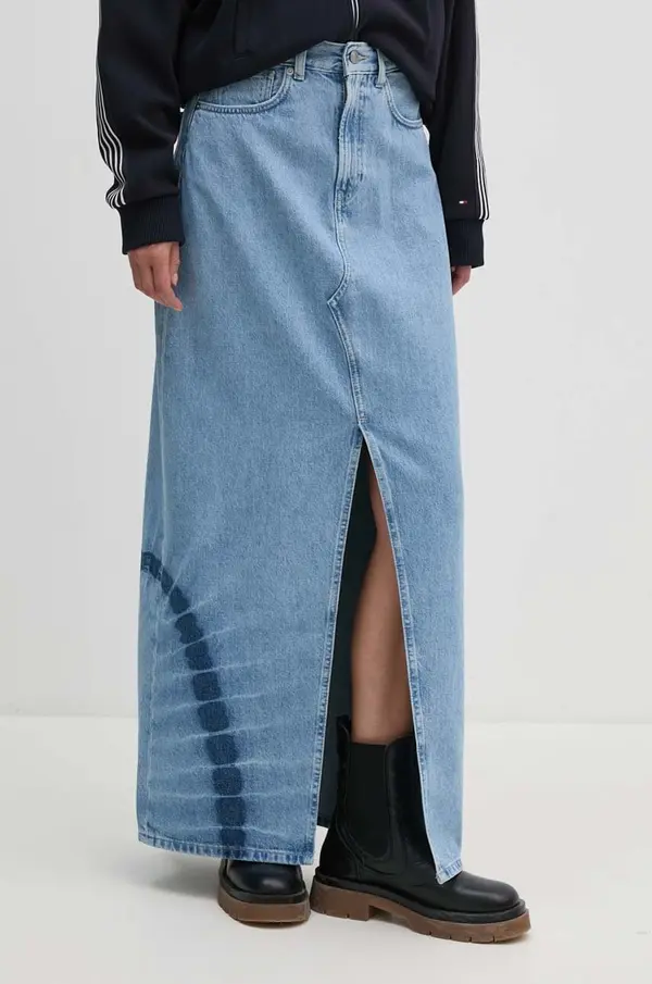 Pepe Jeans Jeans krilo Pepe Jeans MAXI SKIRT HW TIE DYE