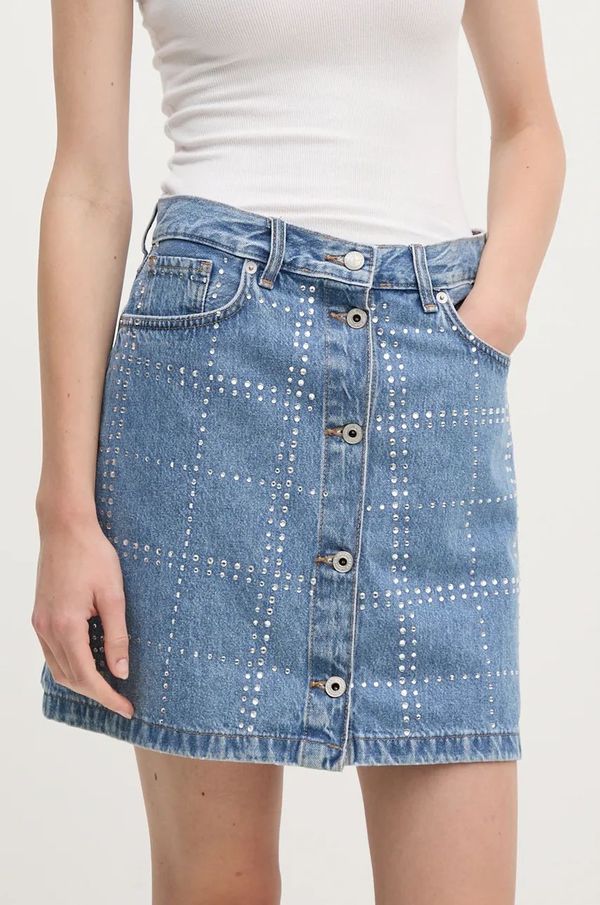 Pepe Jeans Jeans krilo Pepe Jeans MINI SKIRT HW GLITTER PL901164