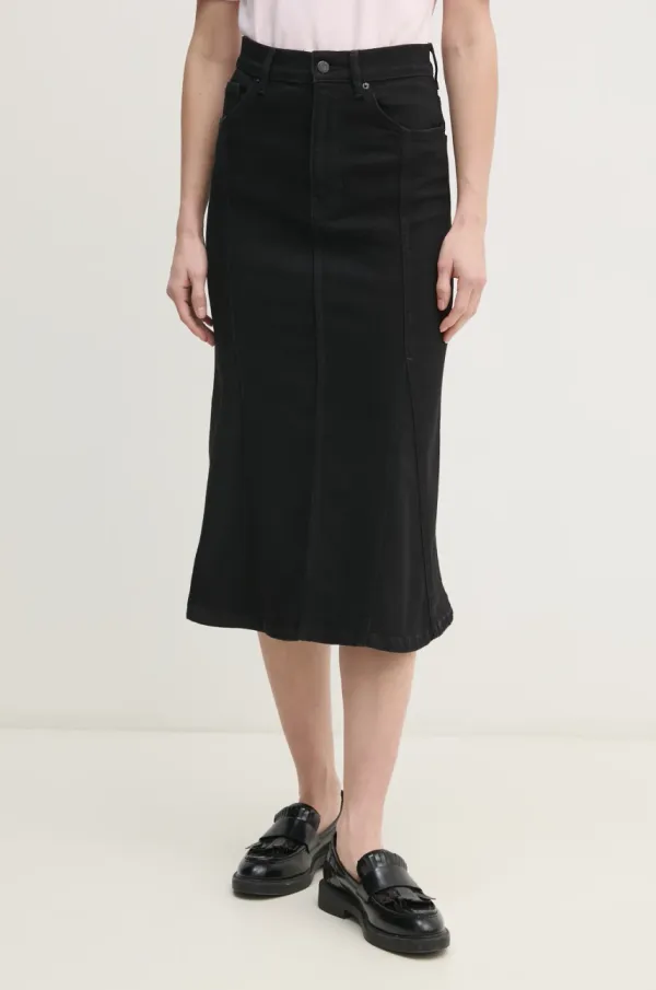 Sisley Jeans krilo Sisley črna barva, 41GTL002N