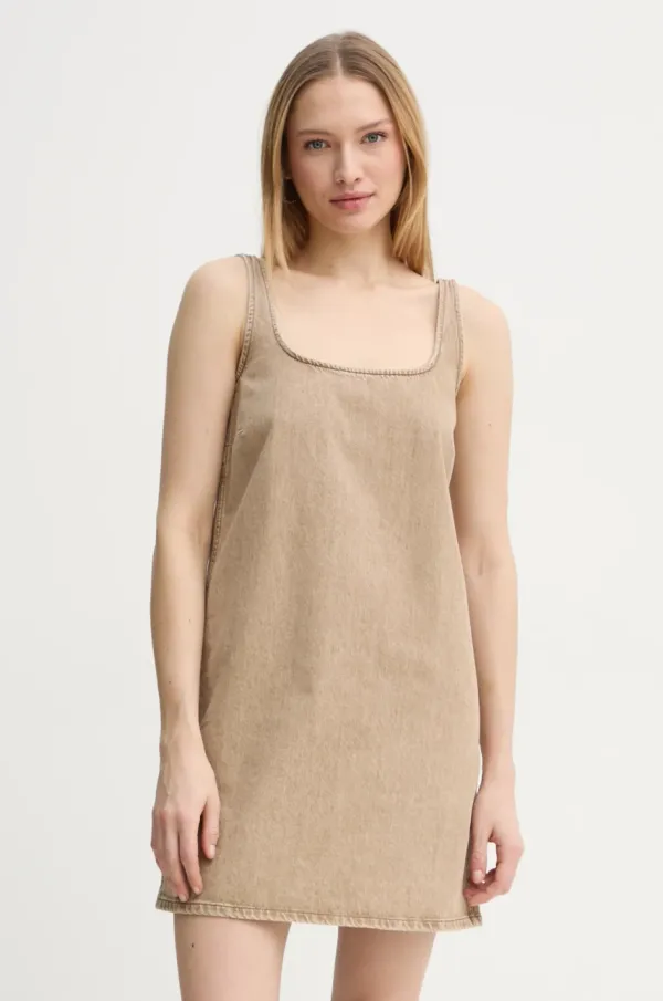 2NDDAY Jeans obleka 2NDDAY Kimm bež barva, 2252727965