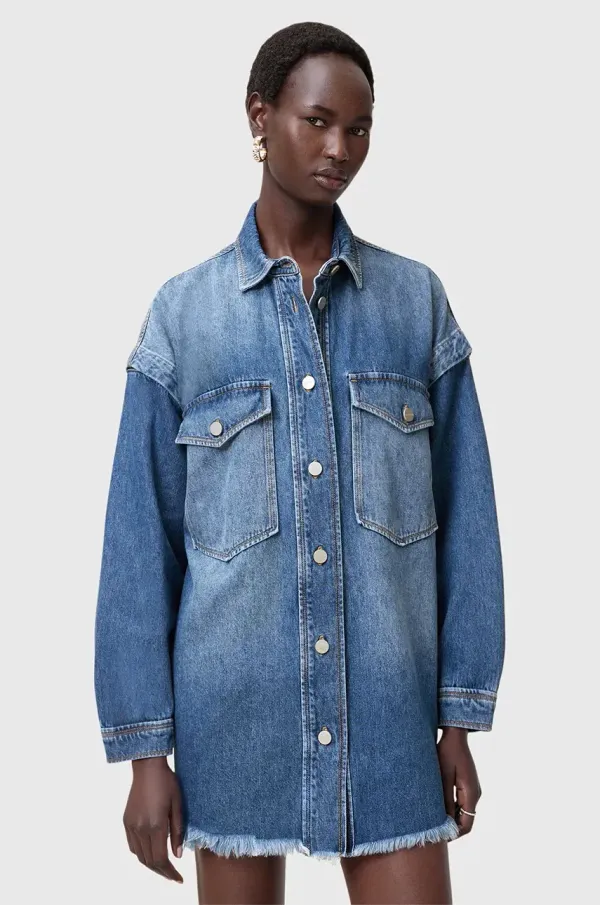 AllSaints Jeans obleka AllSaints FAYE W023DC
