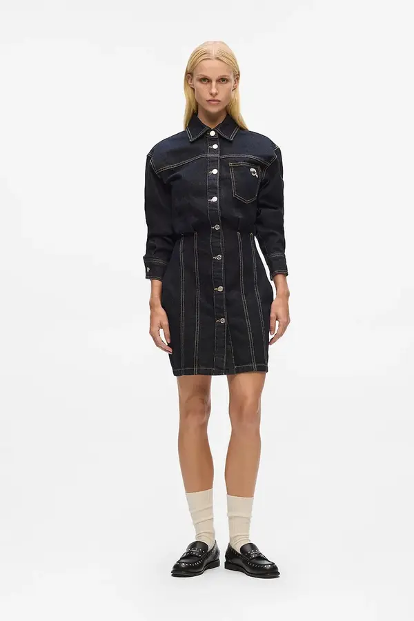 Karl Lagerfeld Jeans obleka Karl Lagerfeld IKON