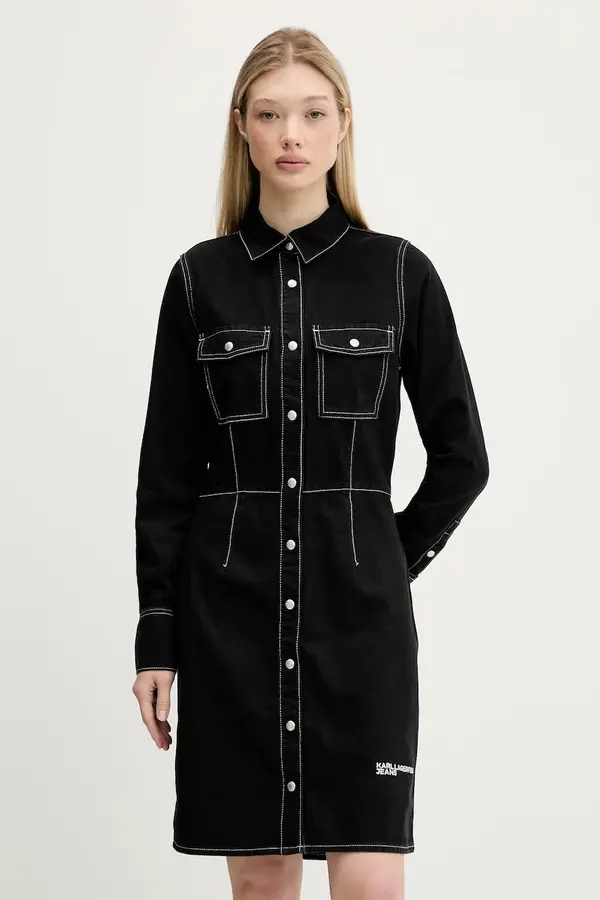 Karl Lagerfeld Jeans Jeans obleka Karl Lagerfeld Jeans