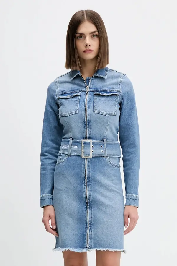 Karl Lagerfeld Jeans Jeans obleka Karl Lagerfeld Jeans