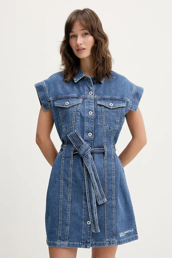 Karl Lagerfeld Jeans Jeans obleka Karl Lagerfeld Jeans