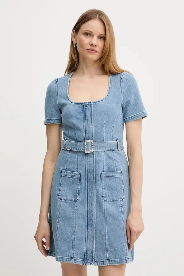 Morgan Jeans obleka Morgan RUBIL
