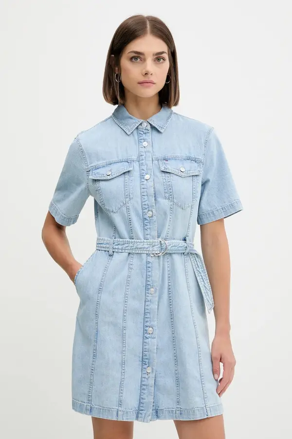 Tommy Jeans Jeans obleka Tommy Jeans