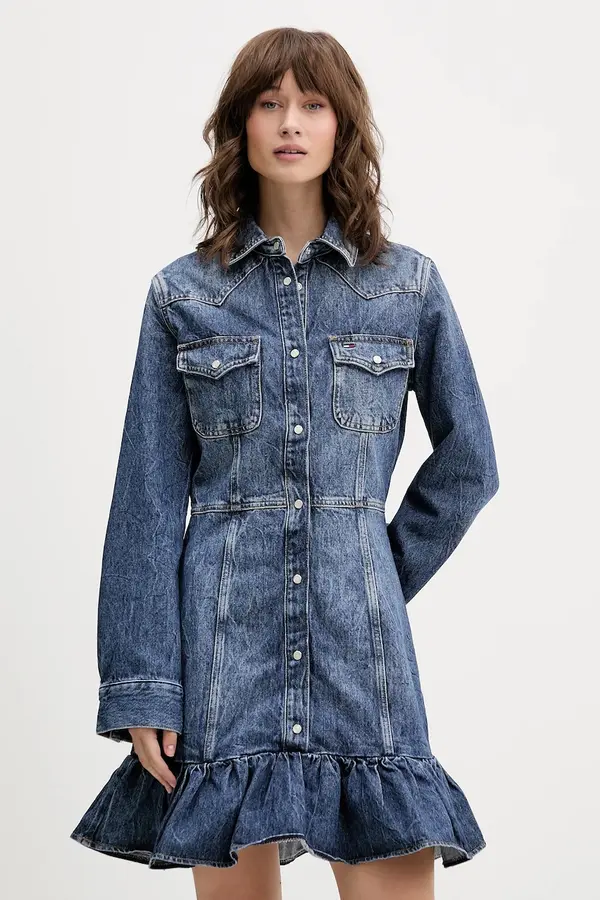 Tommy Jeans Jeans obleka Tommy Jeans