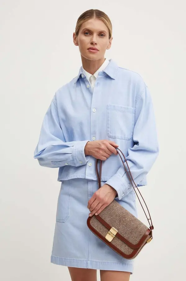 A.P.C. Jeans srajca A.P.C. surchemise samantha brodee