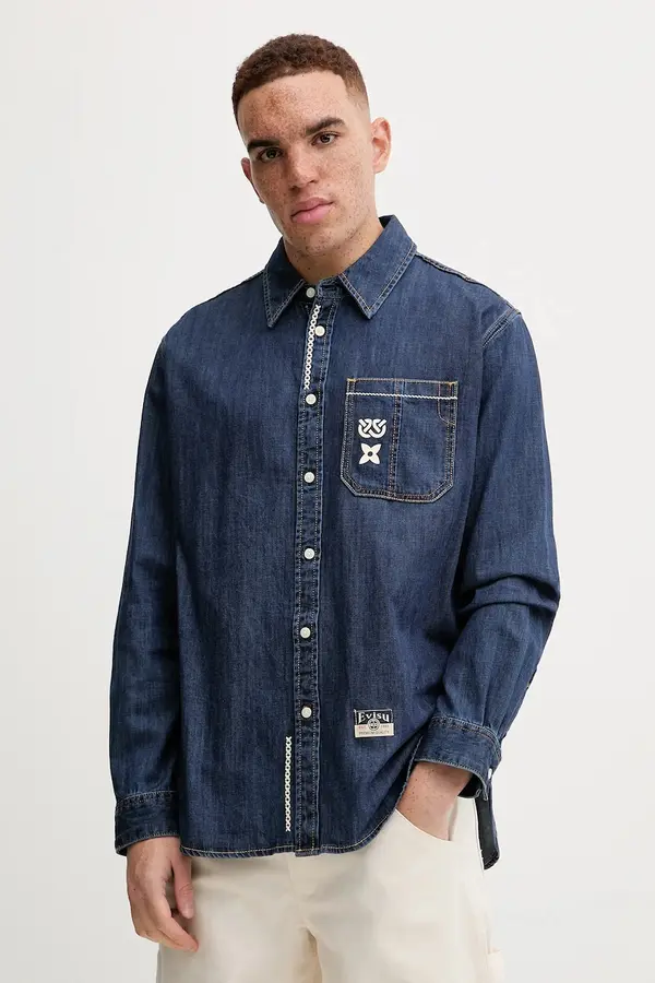Evisu Jeans srajca Evisu Daicock Printed