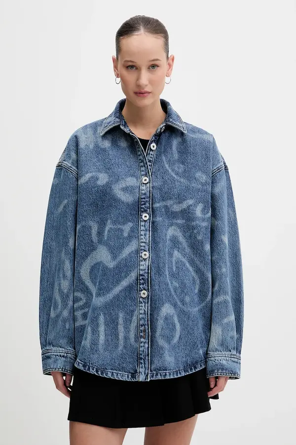 HUGO Blue Jeans srajca Hugo Blue Garesa_4_B