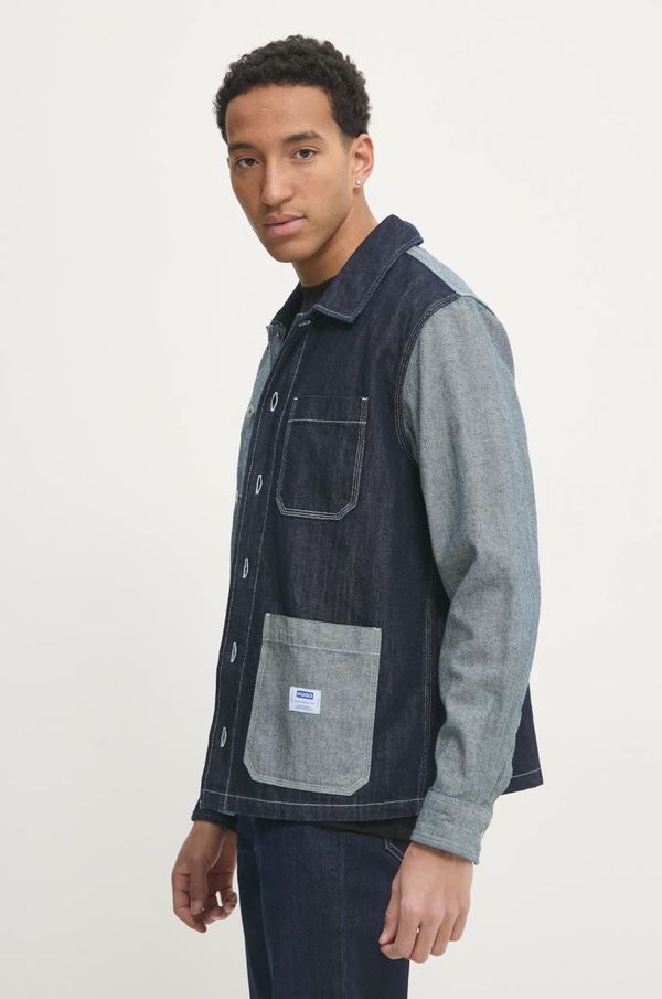 Hugo Blue Jeans srajca Hugo Blue moška, mornarsko modra barva, 50534188