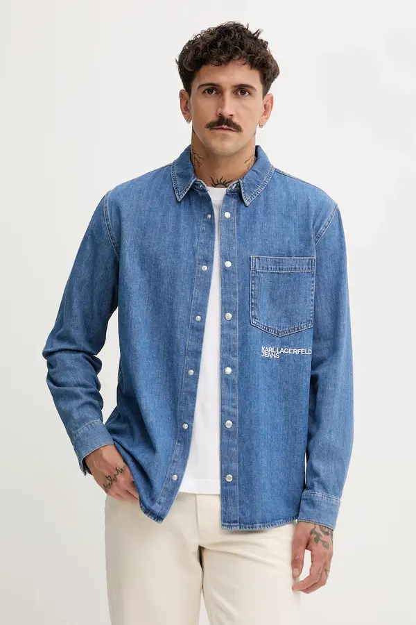 Karl Lagerfeld Jeans Jeans srajca Karl Lagerfeld Jeans